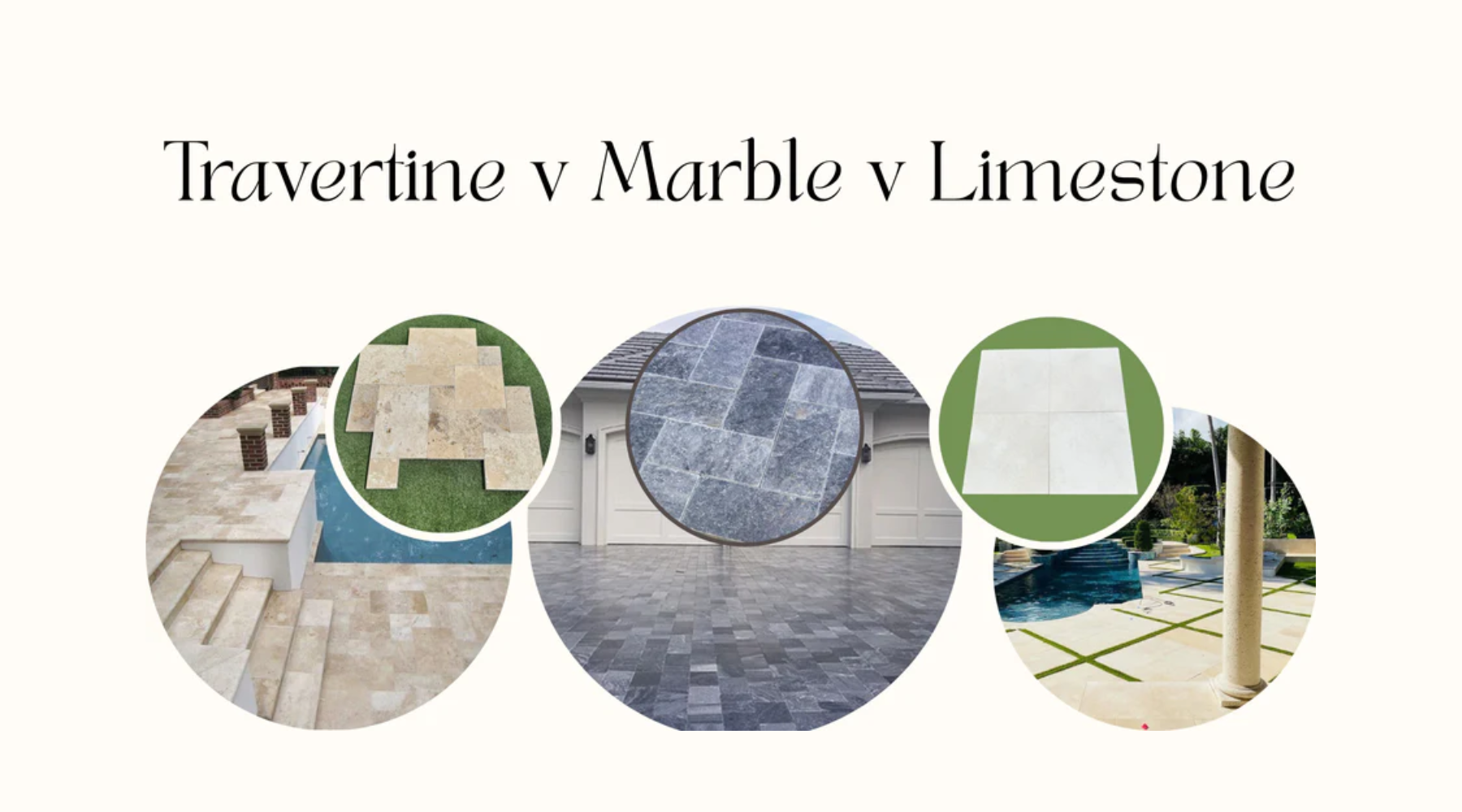 Travertine vs. Marble vs. Limestone — Which Is Best for Your Project?