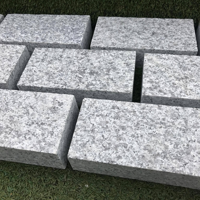 Platinum Granite 6 x 12 Sandblasted and Brushed Paver