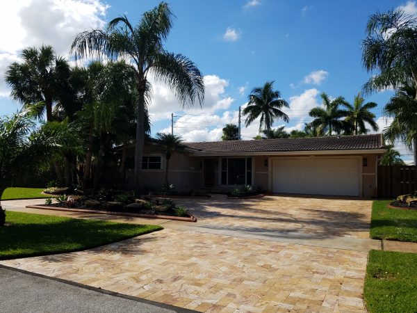 Autumn Blend Travertine 6 x 12 Pool Coping