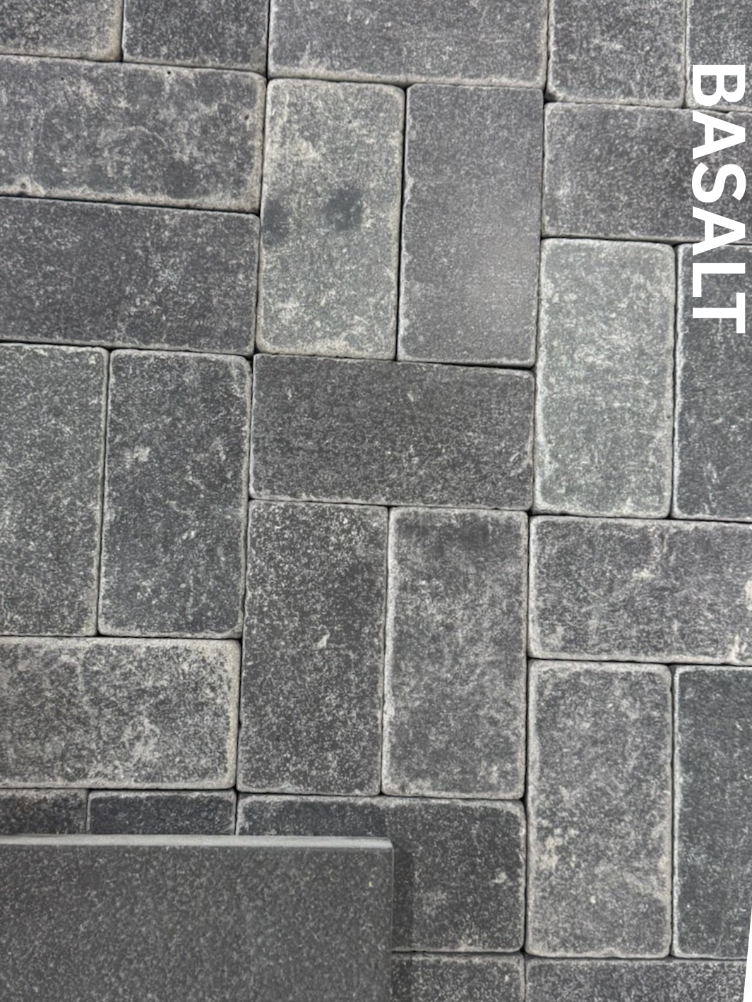 Basalt Pattern Paver Tumbled Brushed — Sinai Marble and Stone