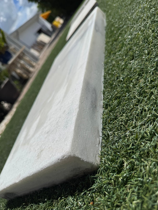 Bianco White Marble Paver 12 x 24 Tumbled (5cm)