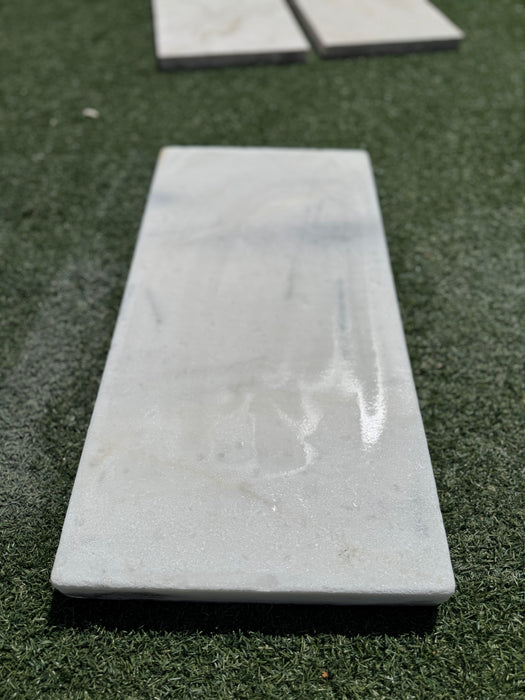 Bianco White Marble Paver 12 x 24 Tumbled (5cm)