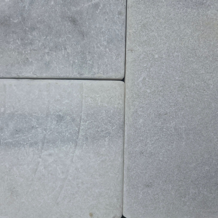 Bianco White Marble Paver 6X12 Tumbled (VC)