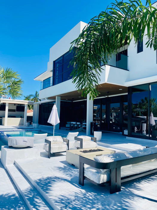 Bianco White Marble Sandblasted Brushed French Pattern Paver