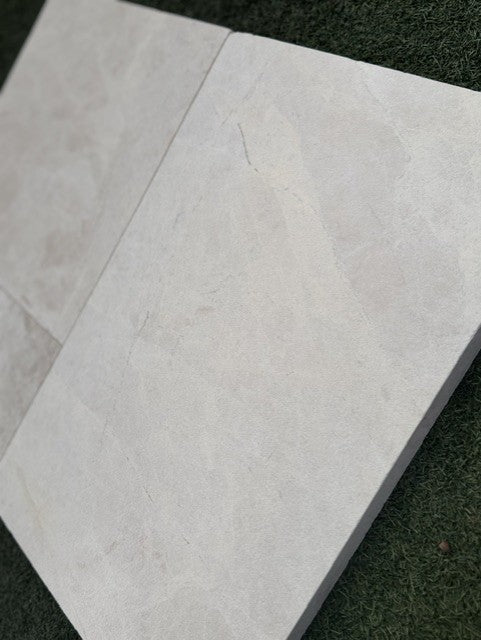 Botticino Paver French Pattern Leathered