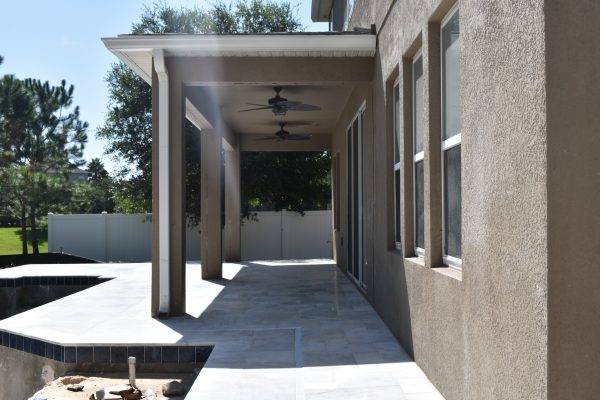 Carrera Marble French Pattern Tumbled Paver