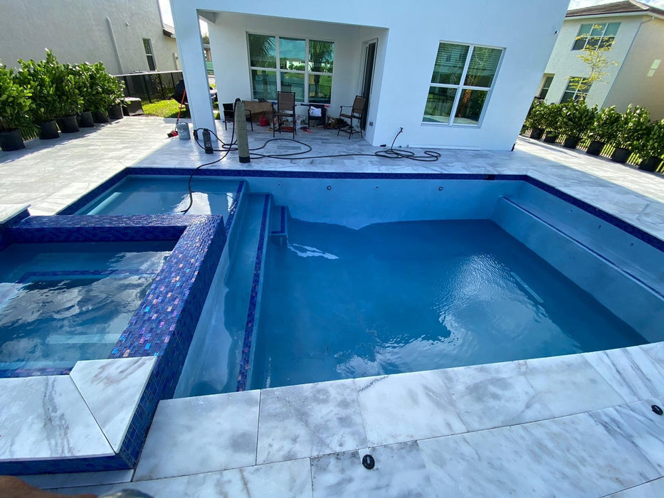 Carrera Marble 12 x 24 Tumbled Paver