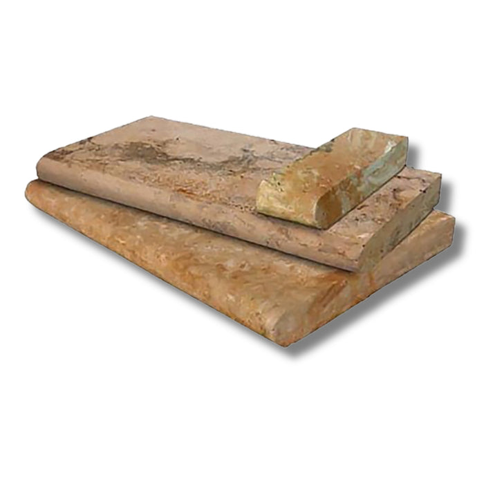 Autumn Blend Travertine 6 x 12 Pool Coping