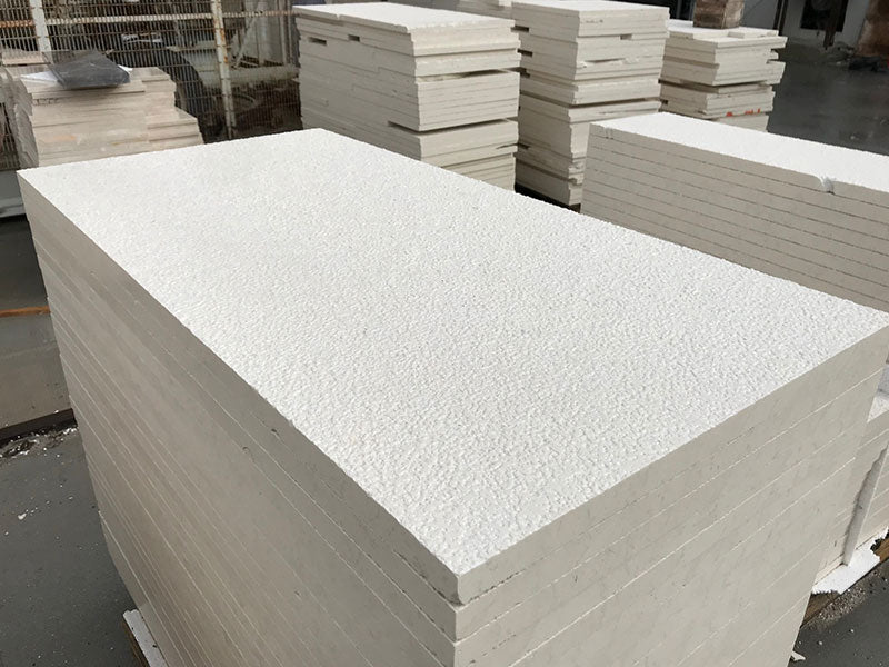 Crema Bella French Pattern Leathered Paver