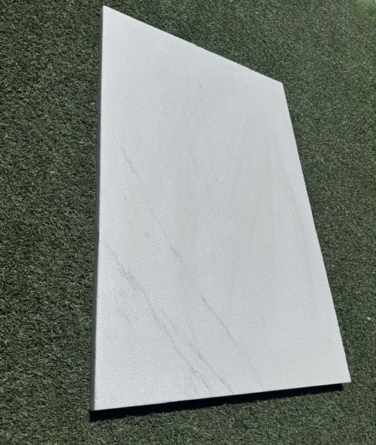 Fantasy White Marble Paver 24 x 36 Sandblasted