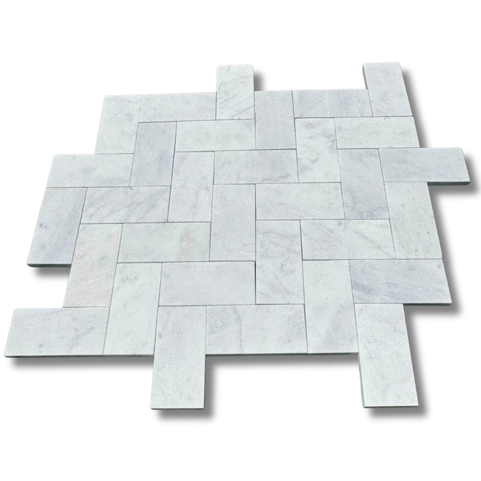 Fantasy White 6 x 12 Sandblasted and Tumbled Paver