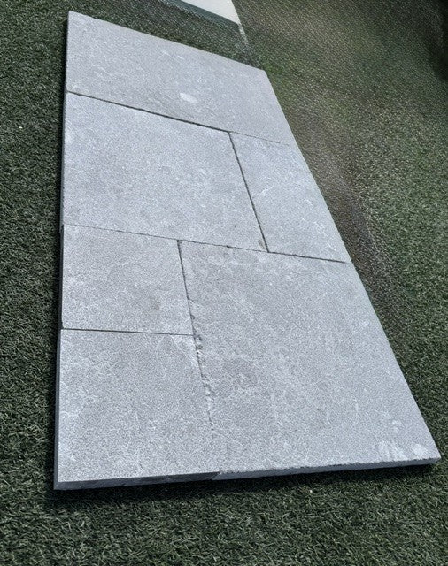 Gabriella Grey French Pattern Paver Sandblasted and Brushed