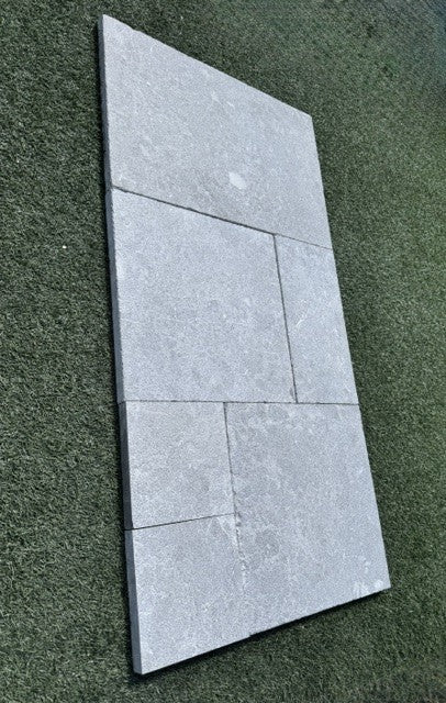 Gabriella Grey French Pattern Paver Sandblasted and Brushed