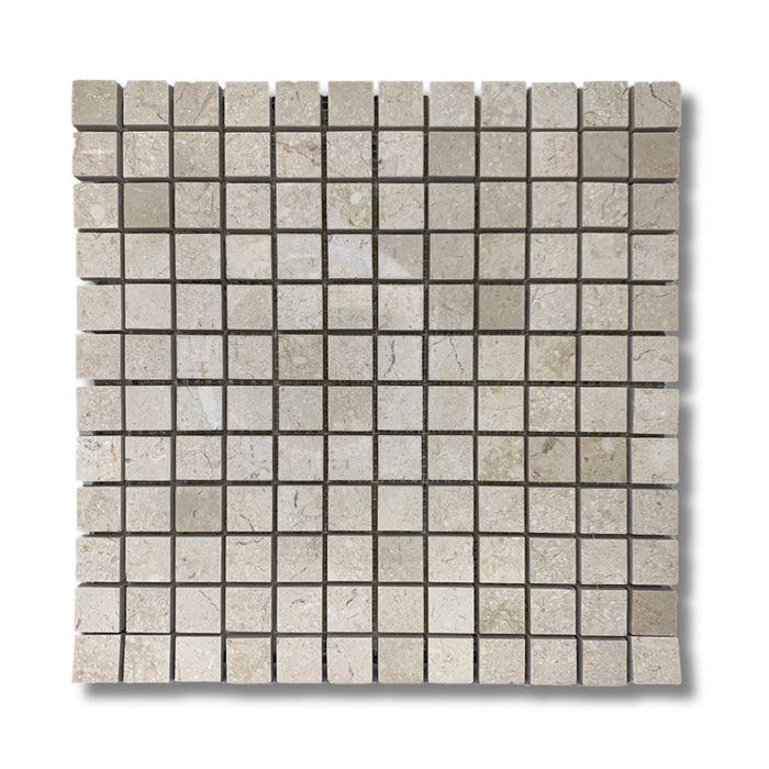 Galala Cream 1 x 1 Polished Mosaic Tile