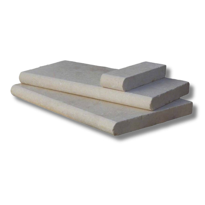 Galala Cream 6 x 12 Tumbled Pool Coping