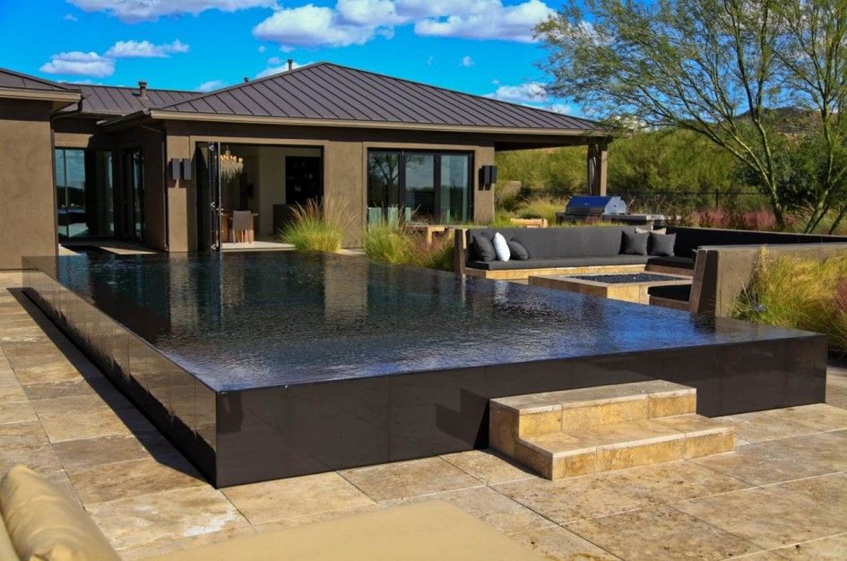 Gold Travertine 6 x 12 Tumbled Pool Coping