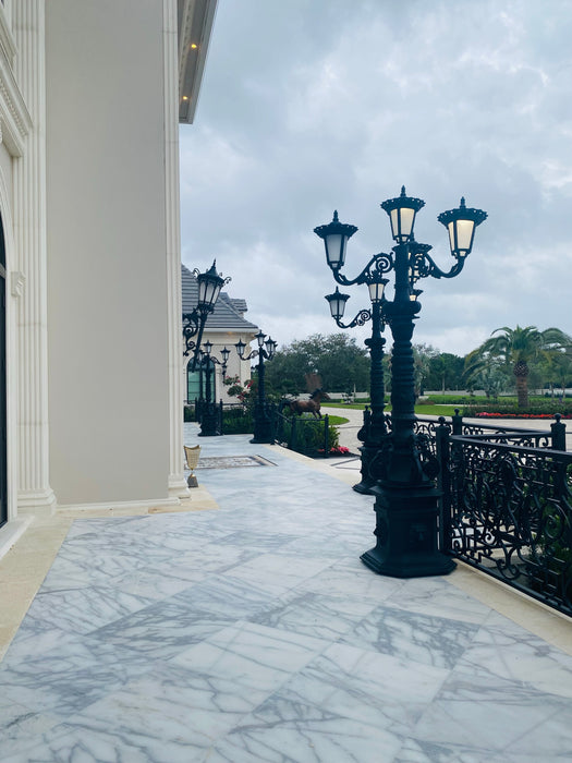 Carrera Marble 12 x 24 Tumbled Paver