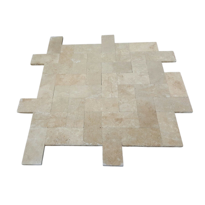 TRAV IVORY PAVERS 6X12 TUMBLED