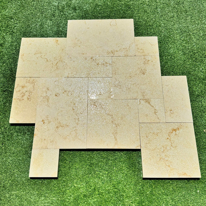 Key West French Pattern Tumbled and Brushed Paver