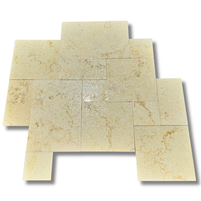 Key West French Pattern Tumbled and Brushed Paver