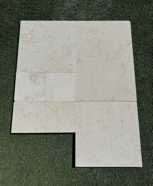 Key West French Pattern Tumbled and Brushed Paver