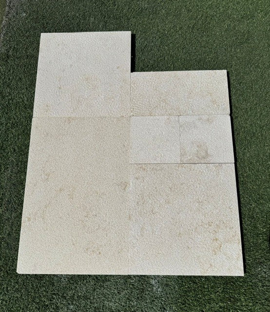 Key West French Pattern Tumbled and Brushed Paver
