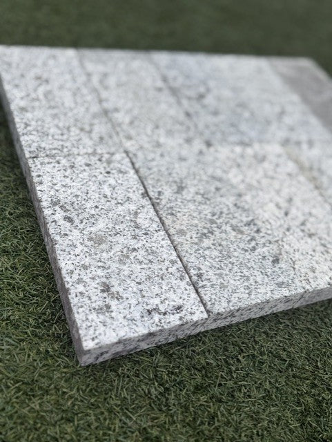 Platinum Granite Paver 4 x 8 Sandblasted and Brushed