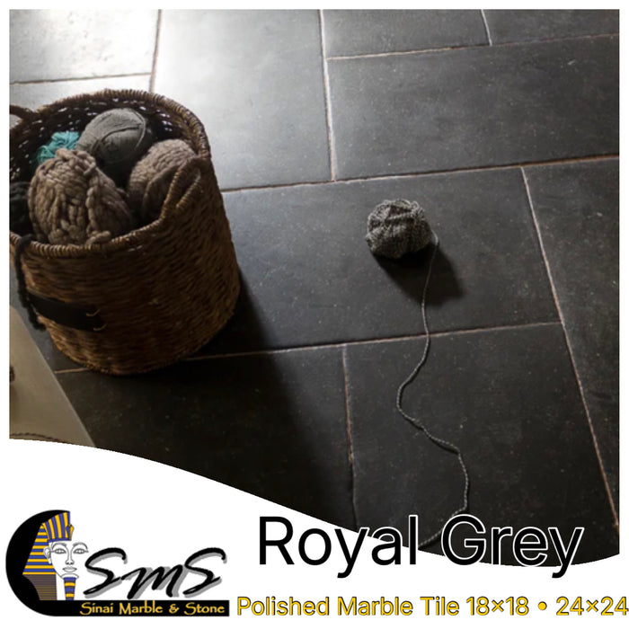 ROYAL GRAY TILE 24X24 POLISHED