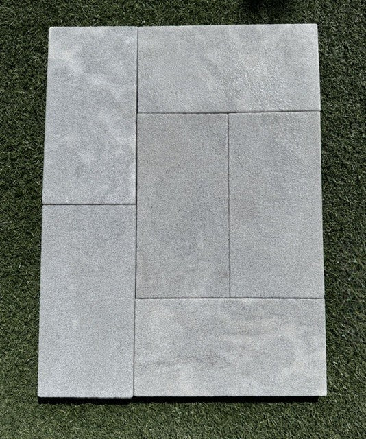 Silver Fantasy Paver 6 x 12 x 3 Cm SandBlasted