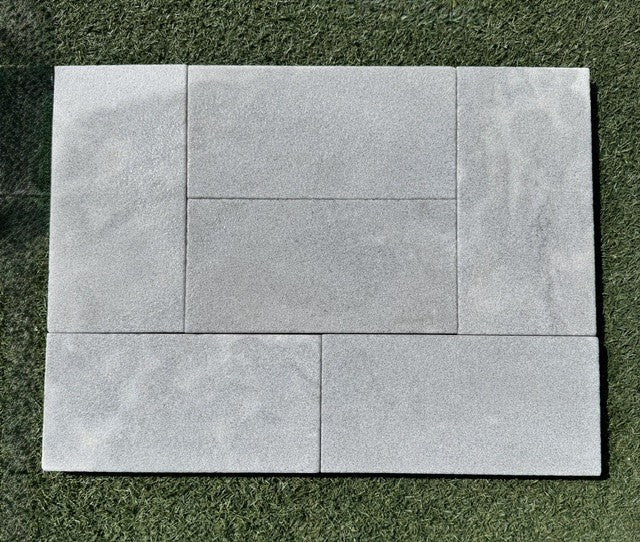 Silver Fantasy Paver 6 x 12 x 3 Cm SandBlasted