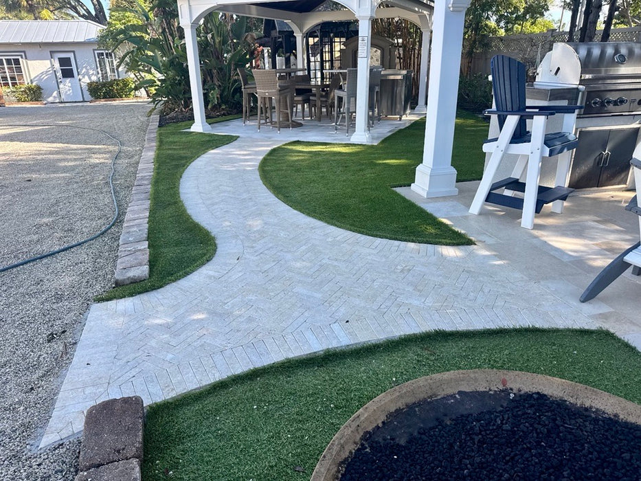 Sinai Shell Cobblestone Pavers 2” x 8” x 3 Cm