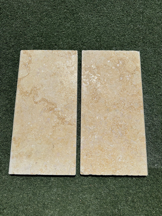 Sinai Shell Stone Coping 12 x 24 x 3 Cm Brushed & Tumbled