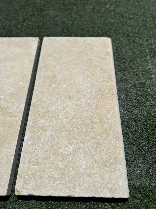 Sinai Shell Stone Coping 12 x 24 x 3 Cm Brushed & Tumbled