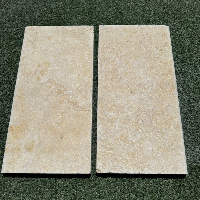 Sinai Shell Stone Coping 12 x 24 x 3 Cm Brushed & Tumbled