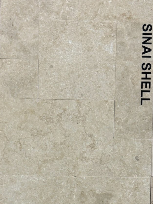 Tumbled Shellstone Sinai Shell Stone Pavers French Pattern Brushed & Tumbled — Sinai ...