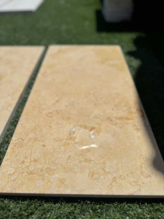 SUNNY JERUSALEM GOLD TILE 12X24 POLISHED