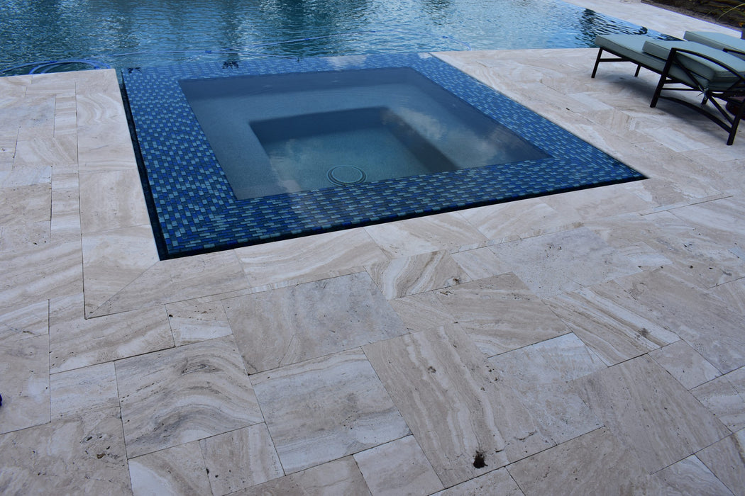 Avorio Travertine 6 x 12 Tumbled Paver