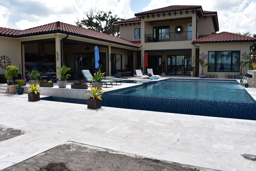 Avorio Travertine 6 x 12 Tumbled Paver