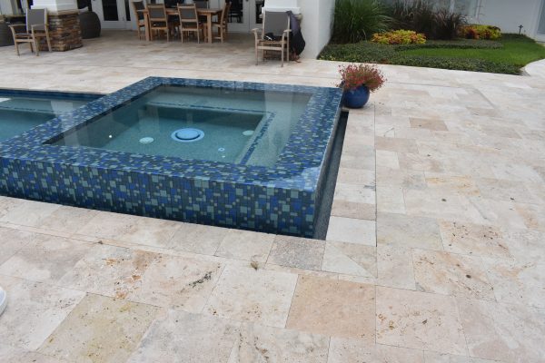 Country Classic Travertine 6 x 12 Tumbled Paver