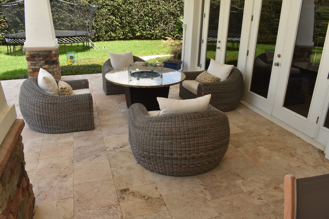 Country Classic Travertine 6 x 12 Tumbled Paver