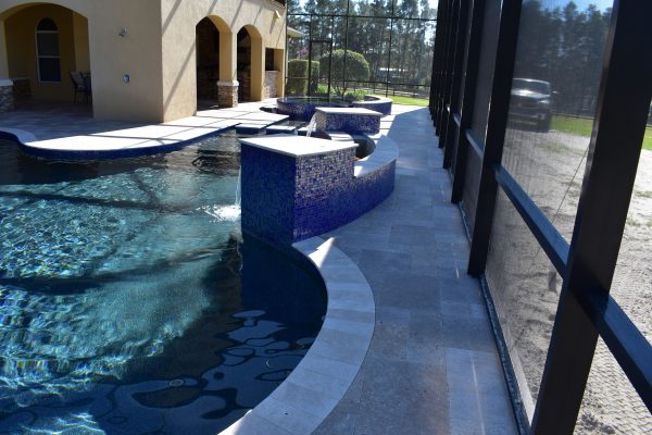 Noche Travertine 6 x 12 Tumbled Paver