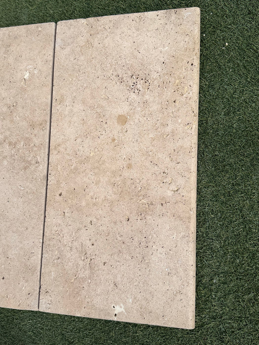 Trav Walnut Pavers Pool Coping 12 x 24 x 3 Cm Tumbled