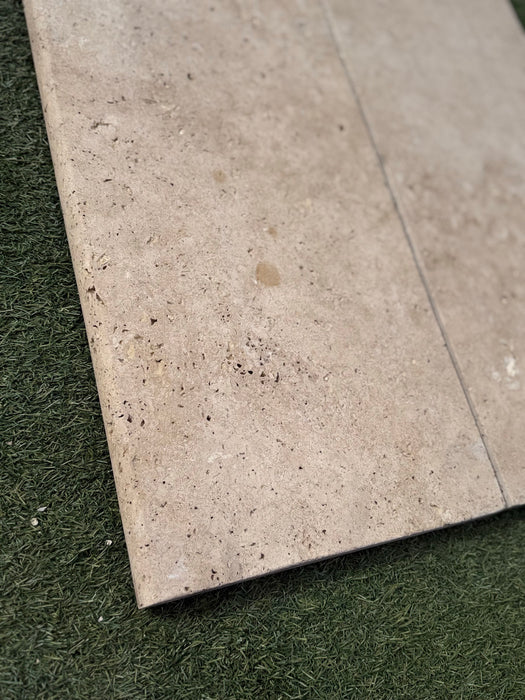 Ivory Travertine Paver 16 x 24 Tumbled Select