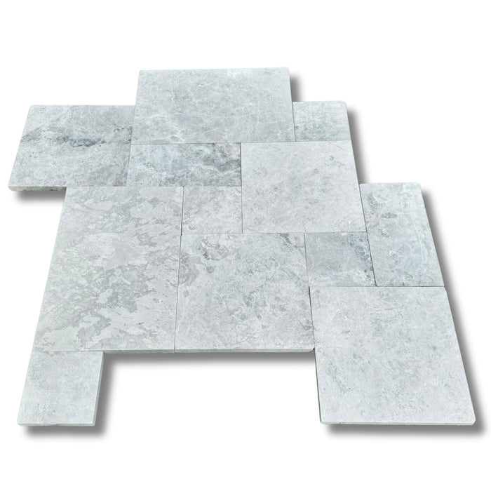 Tundra Grey 12 x 24 Leathered Pool Coping