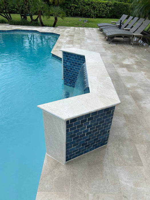 Venice Silk Paver 12 x 24 x 3 cm Leathered