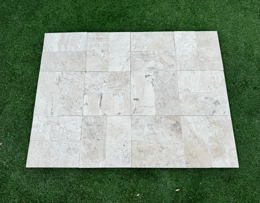Avorio Travertine 6 x 12 Tumbled Paver
