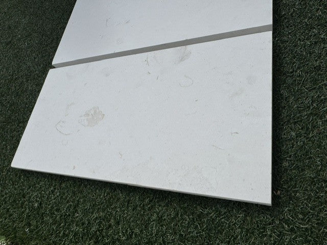 White Seashell Paver 12 x 24 Tumbled