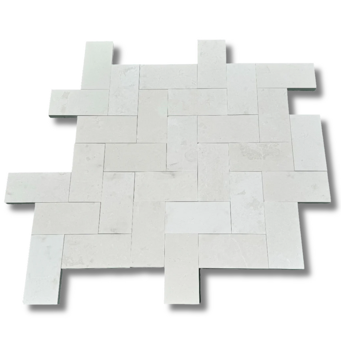 White Sea Shell 6 x 12 Stone Drain