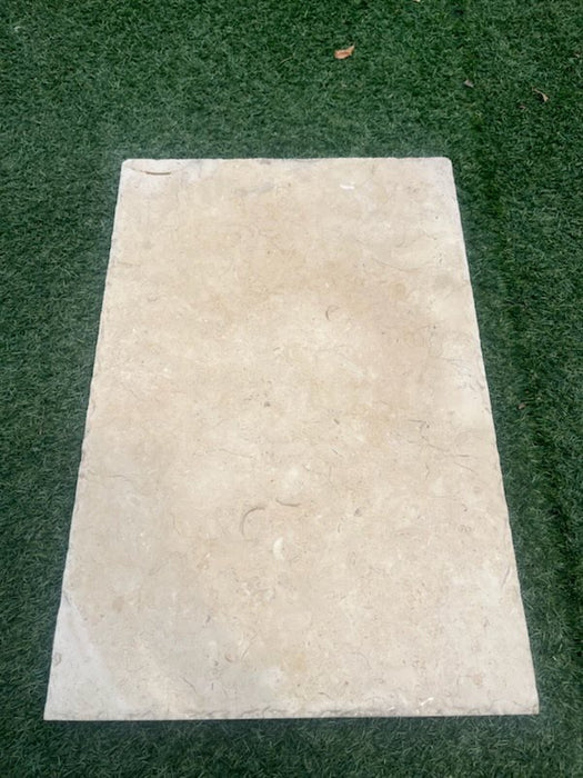 Galala Cream Tile 16 x 24 x 2 Cm Honed and Chiseled