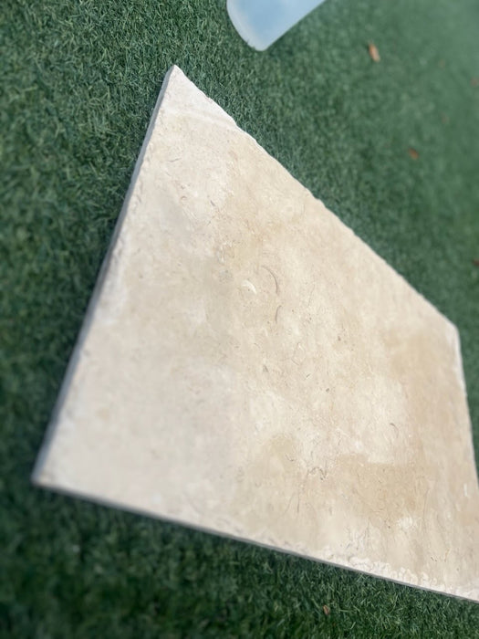 Galala Cream Tile 16 x 24 x 2 Cm Honed and Chiseled